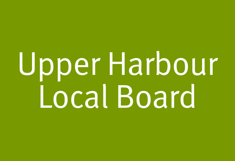 tile clicking through to upper harbour local board information